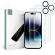 3PACK OCHRANNÝCH SKEL TECH-PROTECT SUPREME SET iPhone 15 Pro Max CLEAR