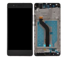 LCD displej + dotyková plocha pro Huawei P9 Lite s rámem, Black