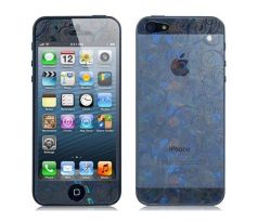 3D Blue and White Porcelain Screen protector na iPhone 5 / 5S / SE