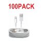 100PACK - USB kabel Lightning OEM