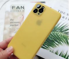 Slim Minimal iPhone 11 Pro Max žlutý