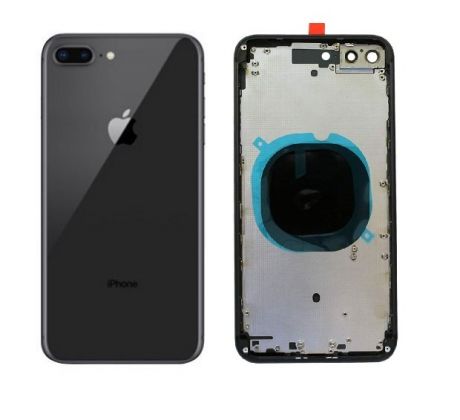 iPhone 8 Plus - Zadní kryt - housing iPhone 8 Plus - černý