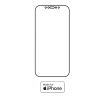 Hydrogel - matná ochranná fólie - iPhone 12 mini - typ výřezu 2