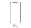 Hydrogel - matná ochranná fólie - iPhone XS Max - typ výřezu 2