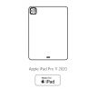 Hydrogel - zadní ochranná fólie - Apple iPad Pro 11 2020, typ výřezu 1