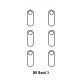 Hydrogel - 6x ochranná fólie - Xiaomi Mi Band 3