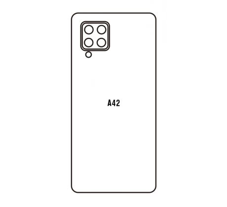 Hydrogel - zadní ochranná fólie - Samsung Galaxy A42 5G