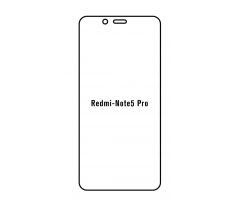 Hydrogel - matná ochranná fólie - Xiaomi Redmi Note 5 Pro