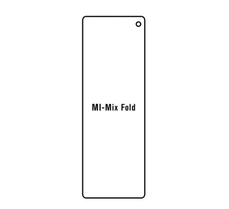 Hydrogel - ochranná fólie - Xiaomi Mi Mix Fold, typ výřezu 2