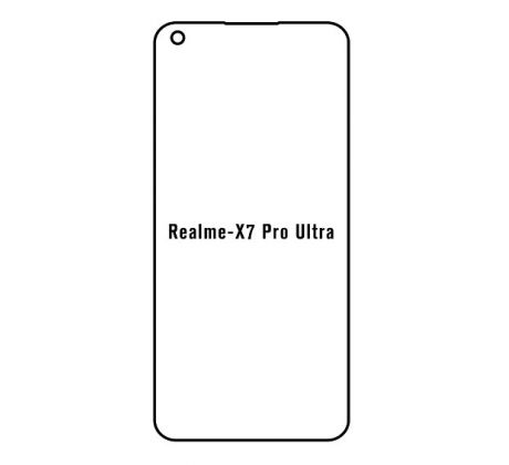 Hydrogel - ochranná fólie - Realme X7 Pro Ultra