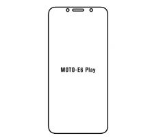 Hydrogel - matná ochranná fólie - Motorola Moto E6 Play