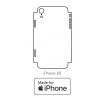 Hydrogel - matná zadní ochranná fólie (full cover) - iPhone XR - typ výřezu 4