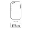 Hydrogel - zadní ochranná fólie (full cover) - iPhone 8 - typ výřezu 1