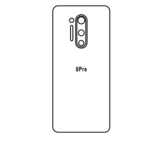 Hydrogel - matná zadní ochranná fólie - OnePlus 8 Pro 