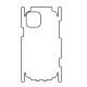 Hydrogel - matná zadní ochranná fólie (full cover) - iPhone 12 Pro - typ výřezu 4