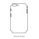 Hydrogel - matná zadní ochranná fólie (full cover) - iPhone 8 Plus - typ výřezu 1