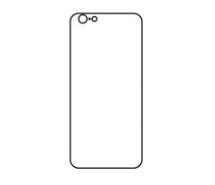 Hydrogel - zadní ochranná fólie - iPhone 6/6S, typ výřezu 2