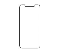Hydrogel - matná ochranná fólie - iPhone XR - typ výřezu 1 
