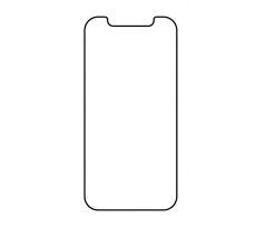Hydrogel - ochranná fólie - iPhone 12 Pro Max, typ výřezu 4
