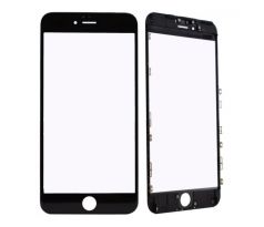  Oleofobní náhradní černé přední sklo s rámem na iPhone 6