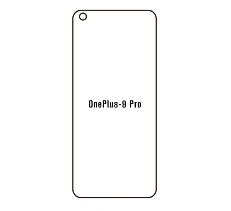 Hydrogel - Privacy Anti-Spy ochranná fólie - OnePlus 9 Pro