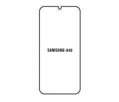 Hydrogel - Privacy Anti-Spy ochranná fólie - Samsung Galaxy A40