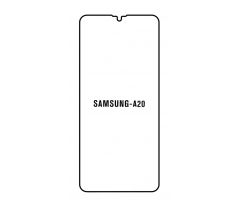 Hydrogel - Privacy Anti-Spy ochranná fólie - Samsung Galaxy A20