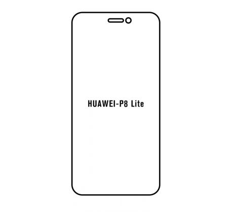 Hydrogel - Privacy Anti-Spy ochranná fólie - Huawei P8 lite 2017