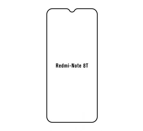 Hydrogel - Privacy Anti-Spy ochranná fólie - Xiaomi Redmi Note 8T