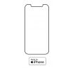 Hydrogel - Privacy Anti-Spy ochranná fólie - iPhone XR - typ výřezu 1