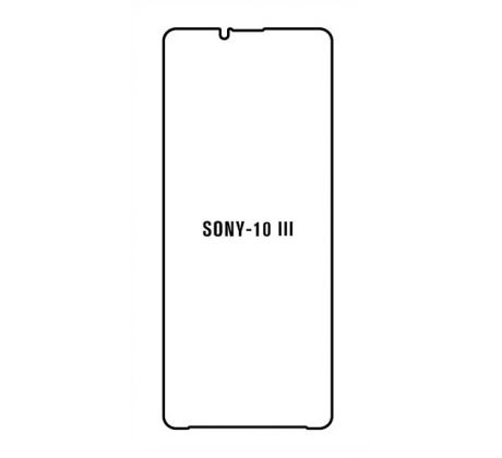 Hydrogel - Privacy Anti-Spy ochranná fólie - Sony Xperia 10 III