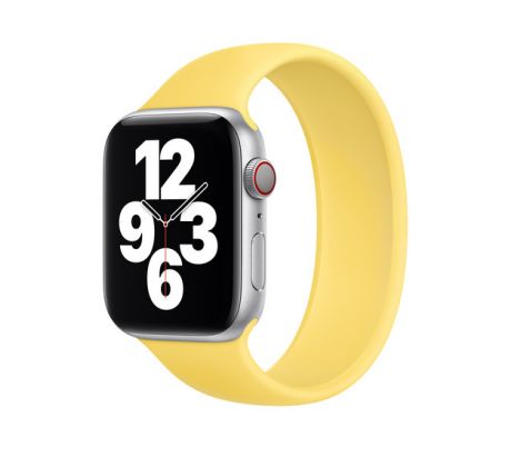 Řemínek pro Apple Watch (42/44/45mm) Solo Loop, velikost L - žlutý  