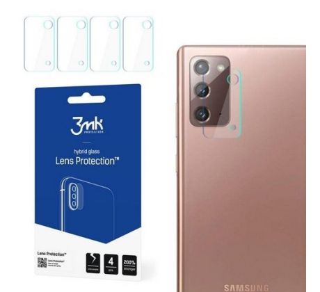 4x Hybridní flexibilní ochranné sklo zadní kamery - Samsung Galaxy Note 20 5G