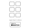 Hydrogel - 6x matná ochranná fólie - Apple Watch 5 (40mm) 