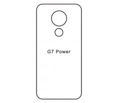 Hydrogel - zadní ochranná fólie - Motorola Moto G7 Power