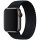 Řemínek pro Apple Watch (42/44/45mm) Elastic Nylon, velikost 135-150mm - Black