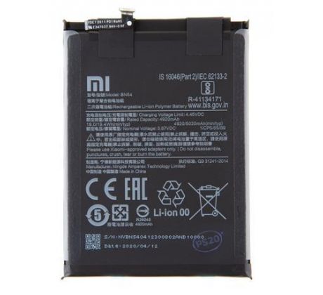 Baterie Xiaomi Redmi 9/ Redmi Note 9 (BN54) 5020 mAh (Service Pack)