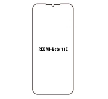 Hydrogel - Privacy Anti-Spy ochranná fólie - Xiaomi Redmi Note 11E 5G