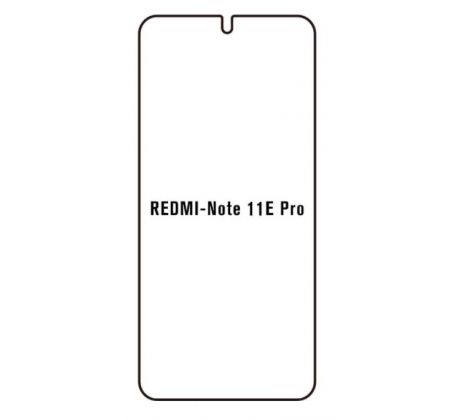 Hydrogel - Privacy Anti-Spy ochranná fólie - Xiaomi Redmi Note 11E Pro 5G