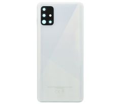 Samsung Galaxy A51 - Zadní kryt baterie - Crush White (se sklíčkem zadní kamery) (náhradní díl)