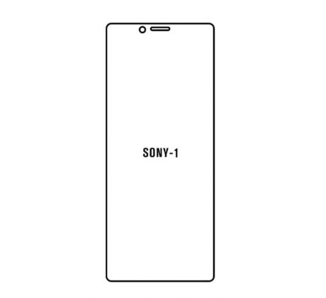 Hydrogel - matná zadní ochranná fólie - Sony Xperia I / XZ4
