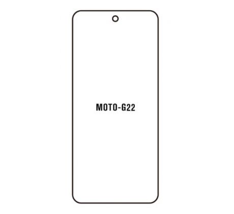 Hydrogel - matná ochranná fólie - Motorola Moto G22