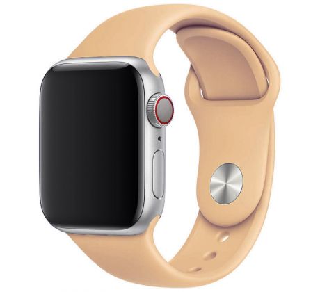 Řemínek pro Apple Watch (38/40/41mm) Sport Band, Apricot, velikost S/M