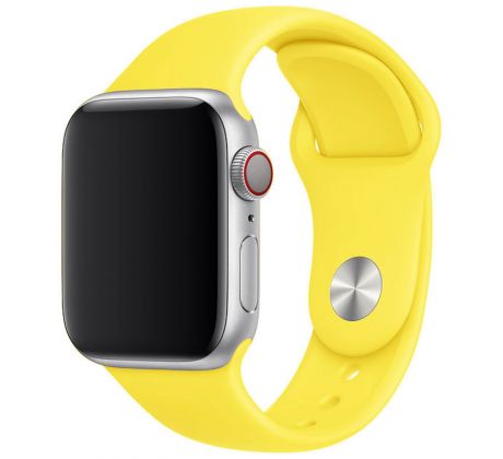 Řemínek pro Apple Watch (42/44/45mm) Sport Band, Yellow, velikost S/M