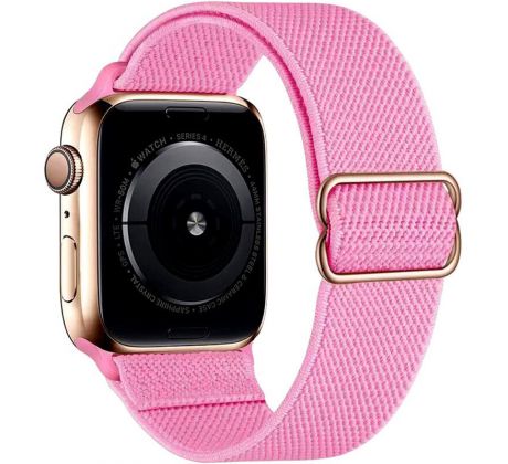 Scrunchie řemínek pro Apple Watch (42/44/45mm) Pink