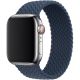 Řemínek pro Apple Watch (42/44/45mm) Elastic Nylon, velikost 150-165mm - Abyss Blue