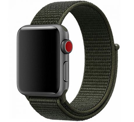 Nylonový řemínek pro Apple Watch (38/40/41mm) Khaki