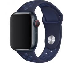 Řemínek pro Apple Watch (42/44/45mm) Sport, midnight navy-mistic navy (velikost L)