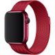 Řemínek Loop Milanese Apple Watch 42/44/45mm Red