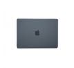 Matný transparentní kryt pro Macbook Pro 16.2'' (A2485) černý